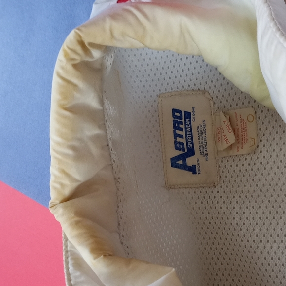 Vintage Exclusive Firestone PROMO Two-Tone Puffer  Jacket - Picture 10 of 12